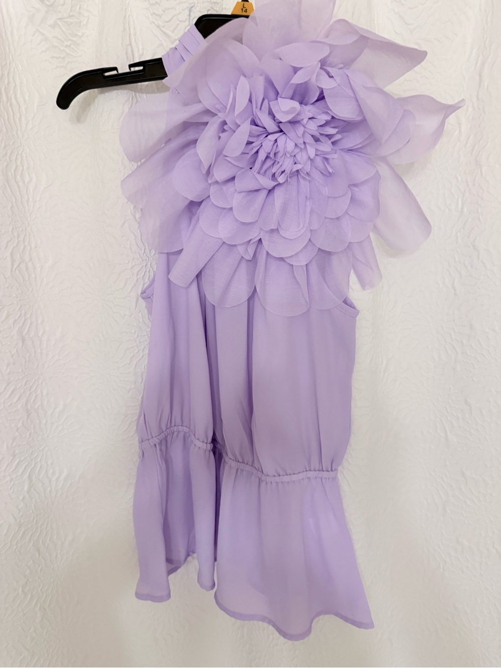 New York & Company Lavender Sleeveless Top - Picture 3 of 15